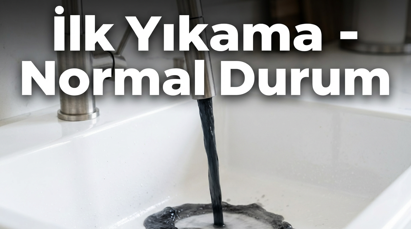 Su arıtma cihazı siyah su tahliyesi