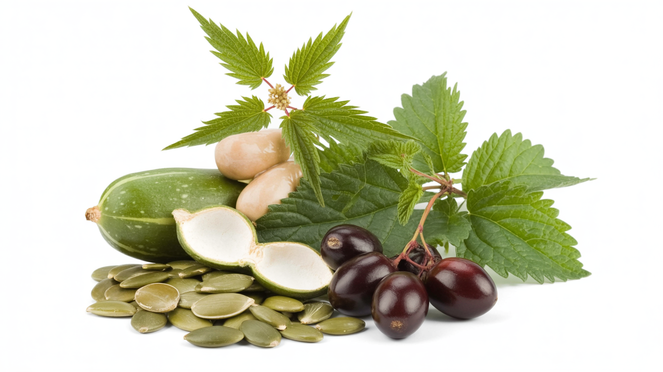 Naturalne składniki Sanoprost - Saw Palmetto, nasiona dyni, zioła lecznicze