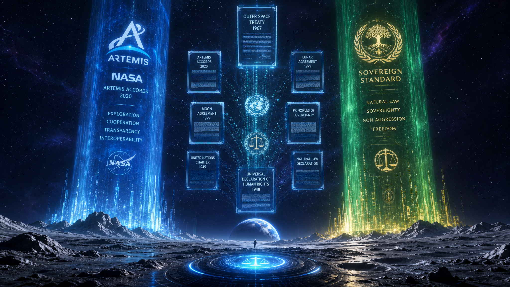 Artemis Accords vs. The Sovereign Standard: Two Visions for Space Governance