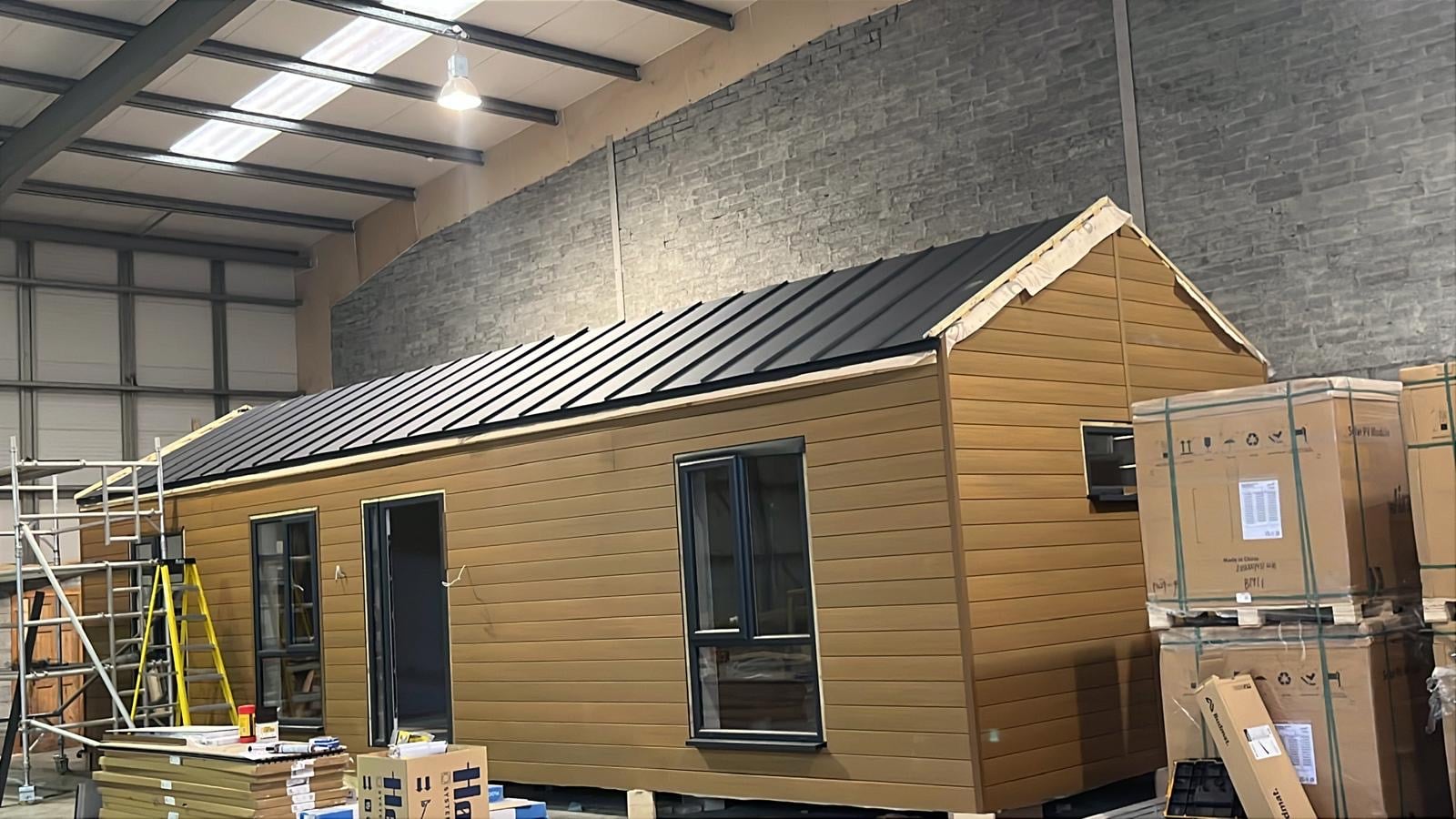 The 2-Bedroom Cabin — 45m² modular home exterior