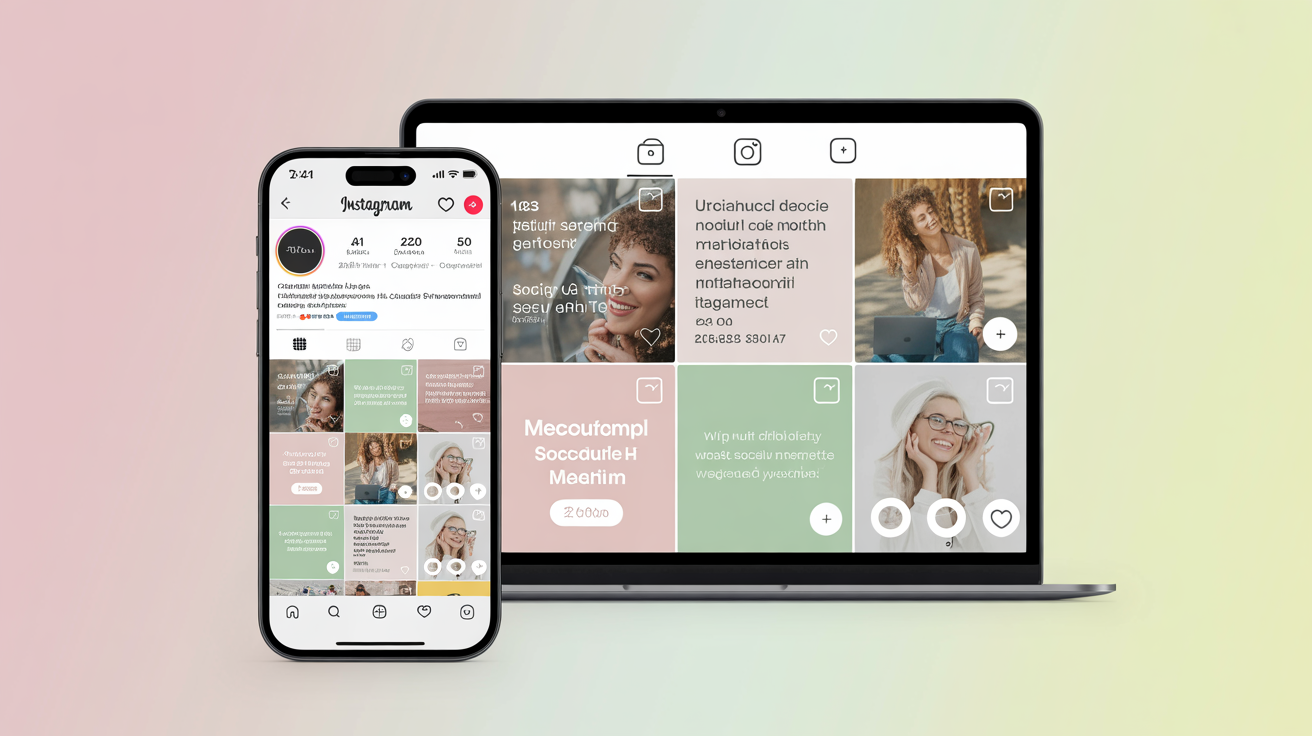 Showcase de gestión de redes sociales para nuestro cliente principal