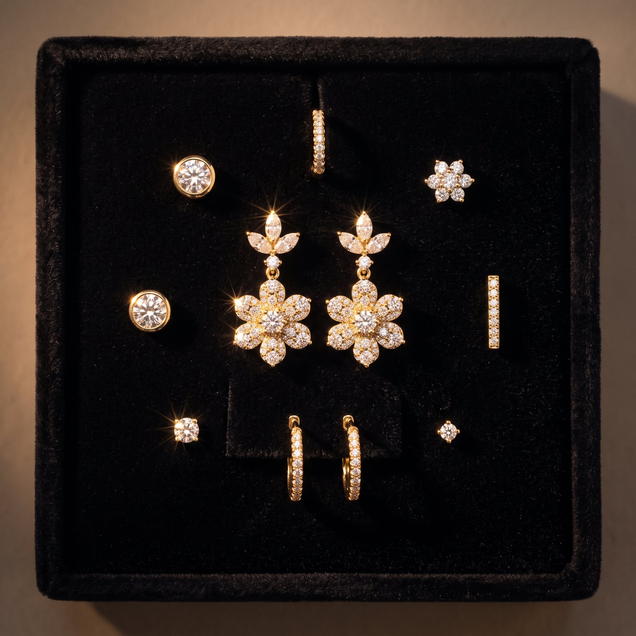 Celestial Gold Earrings