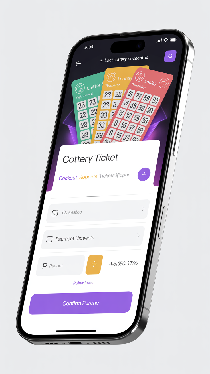Mobile lottery app