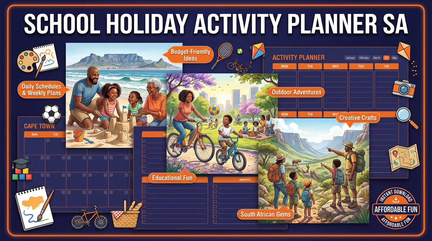 School Holiday Activity Planner SA