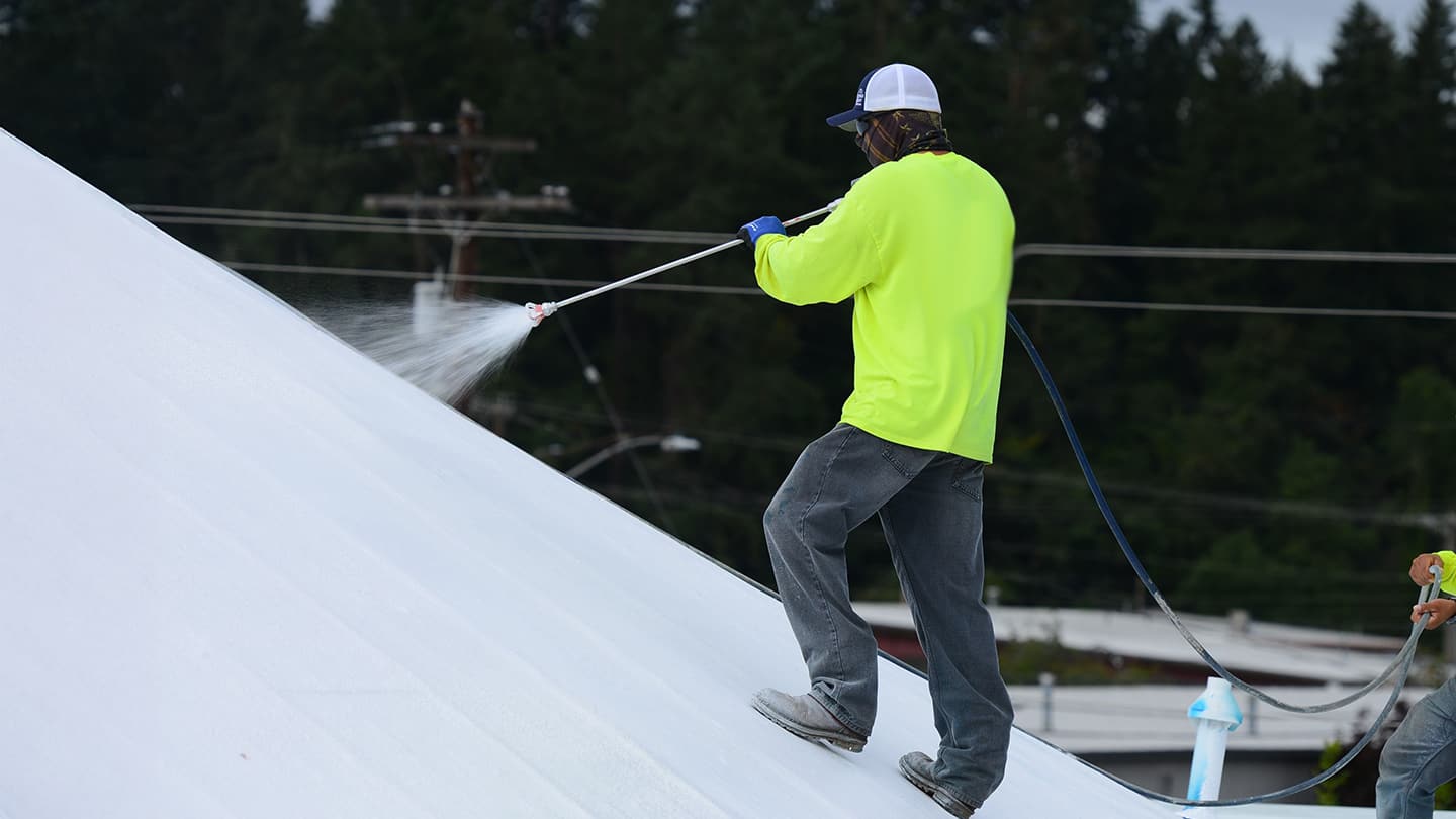 Roof Spraying