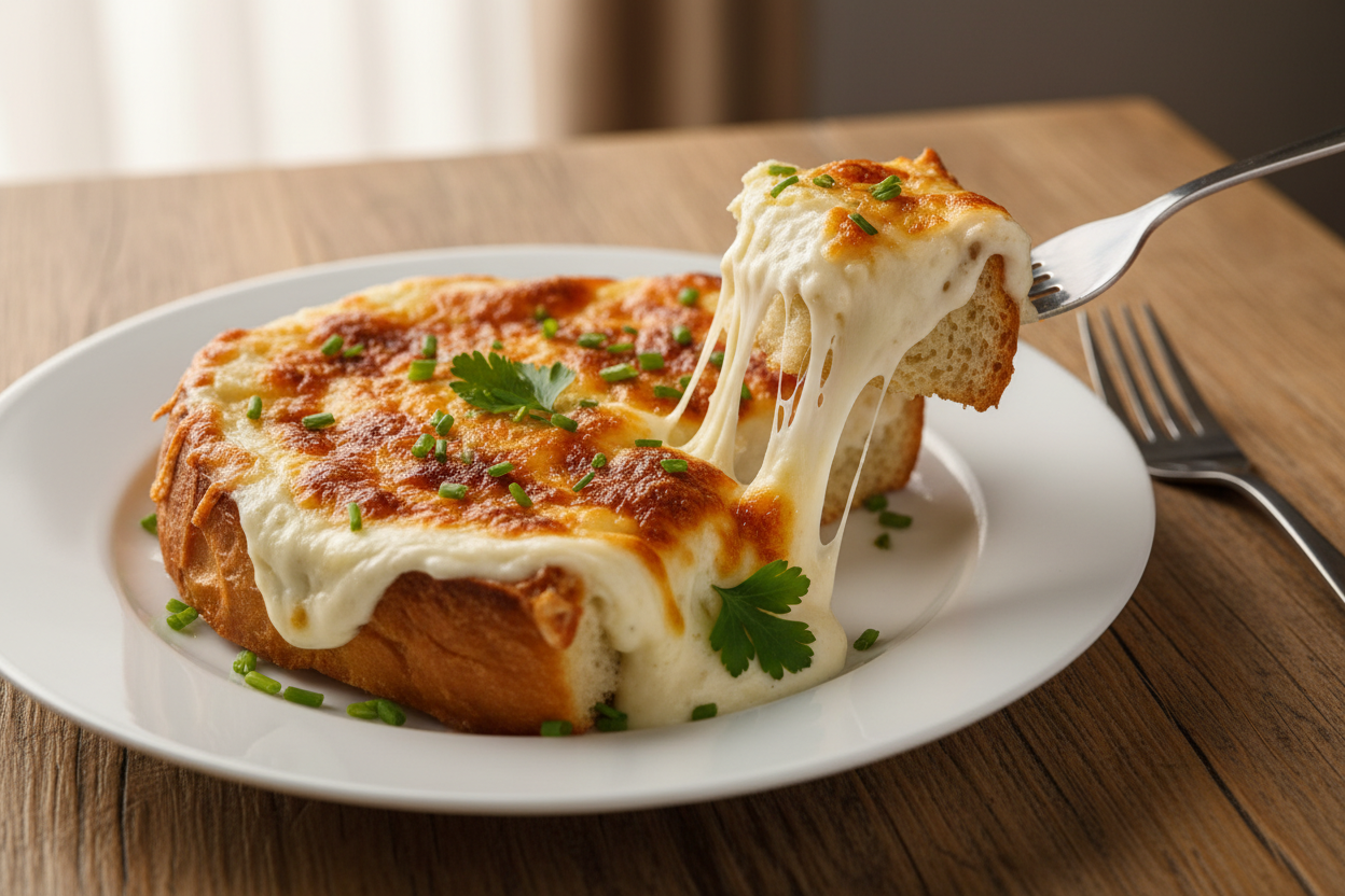 Pão Cremoso Gratinado