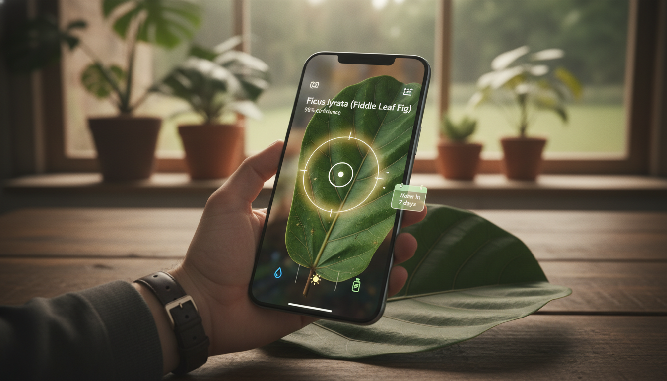 Smart Plant Detector App Screenshot