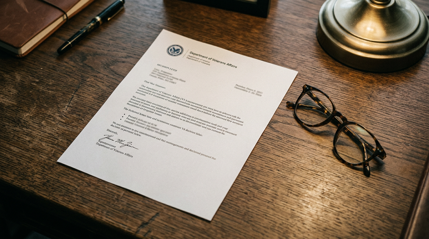 Every prior VA decision letter