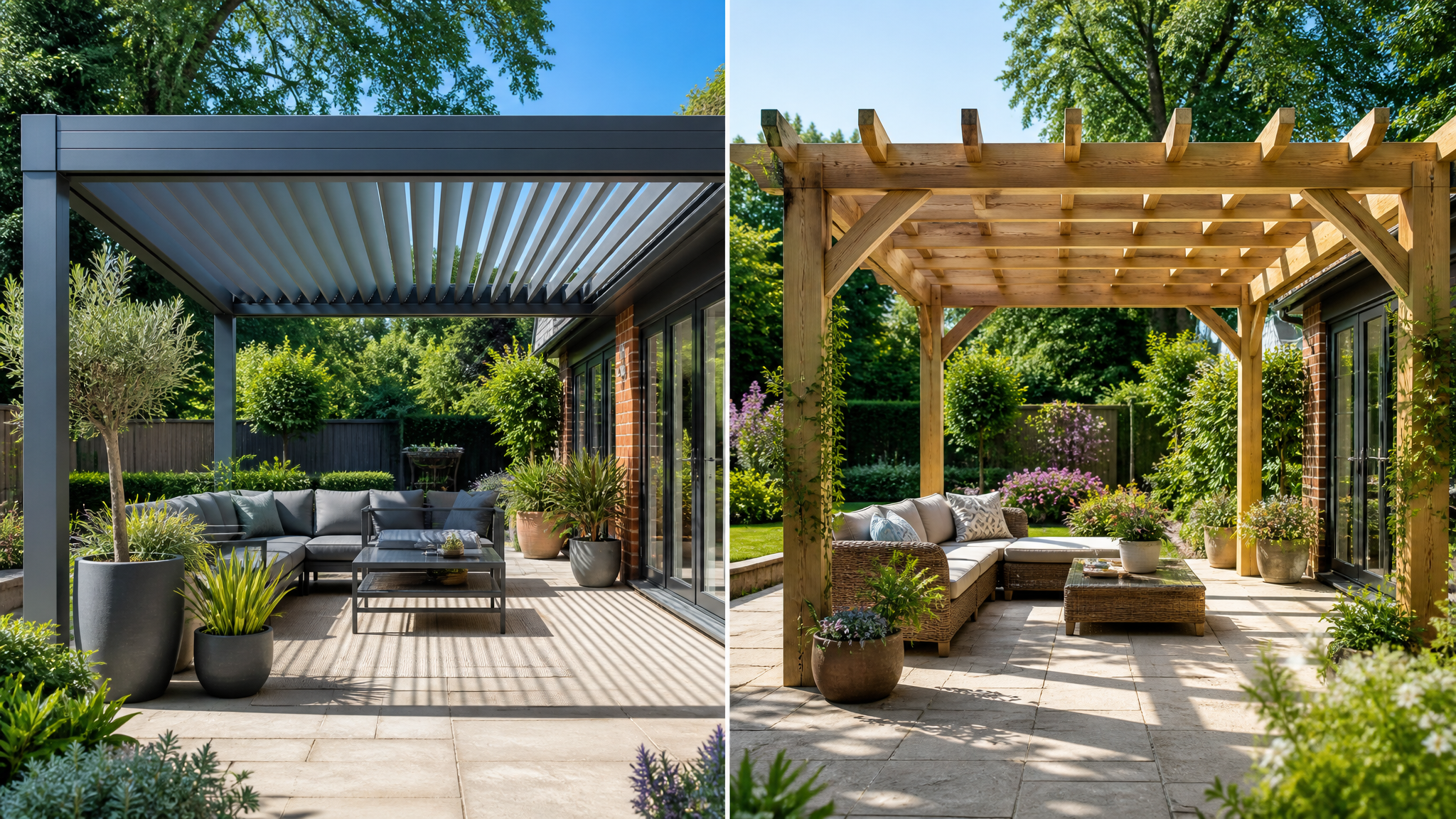 Aluminium vs Wooden Pergola: Which Should You Buy?