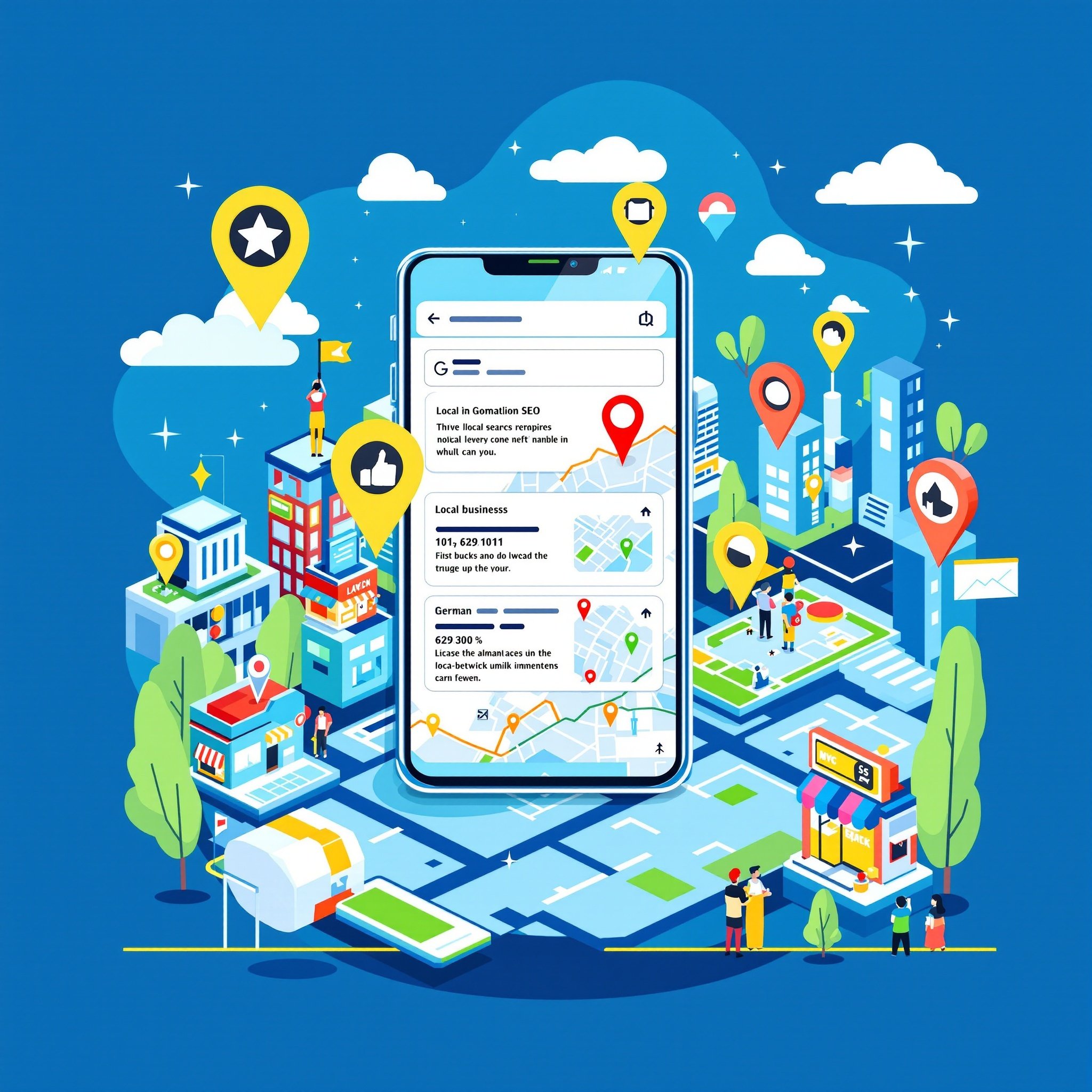 Local SEO - SEO Dienstleistung für Selbstständige