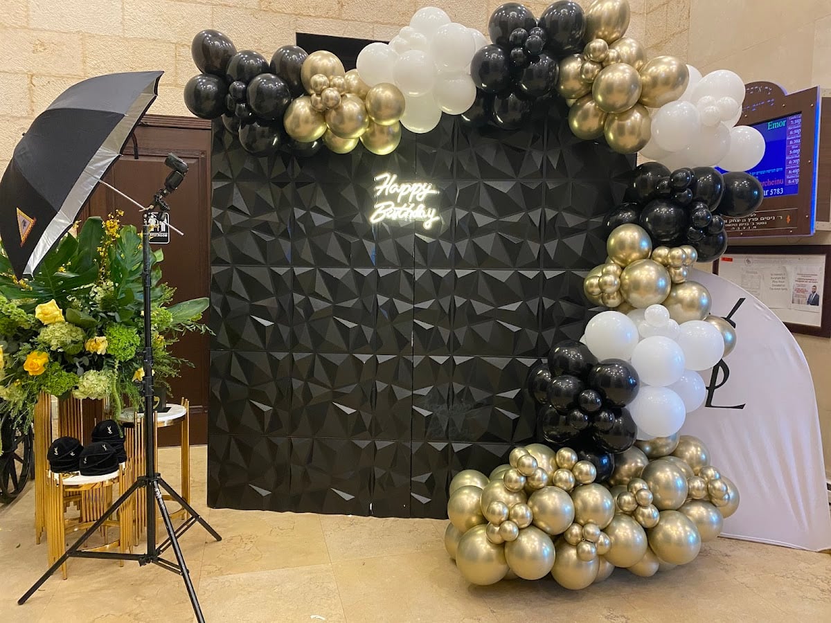 Happy Birthday Balloon Backdrop