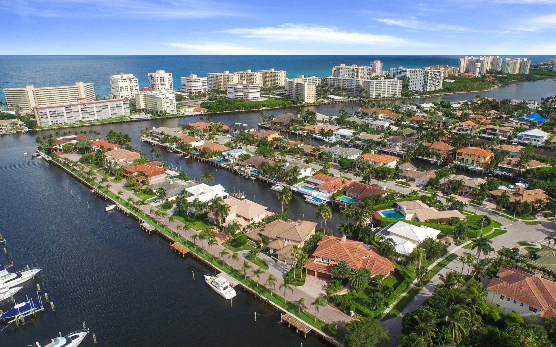 Luxury homes in Boca Raton, Florida