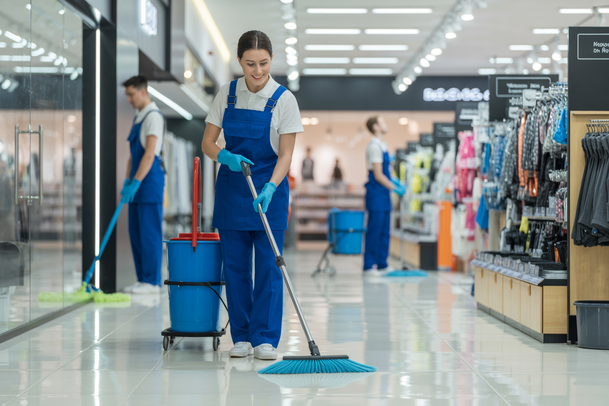 Nettoyage de Commerces