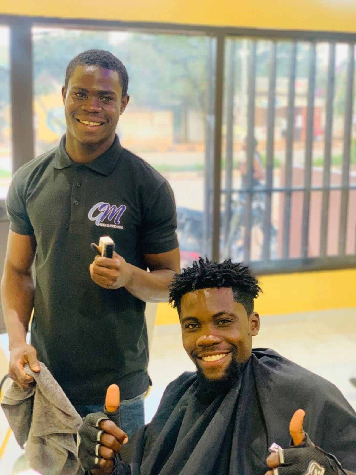 Cliente após o corte