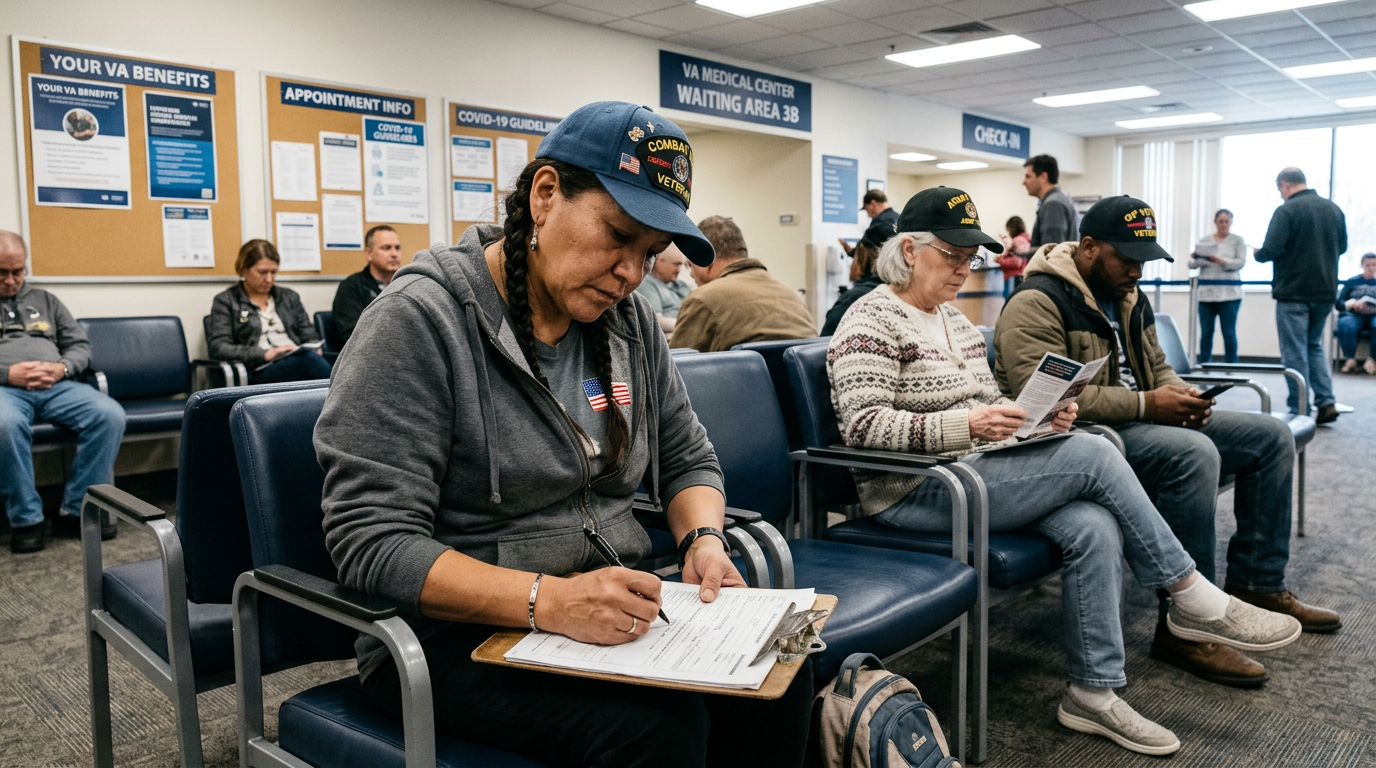A woman veteran recovering from stress-related hormonal disruption