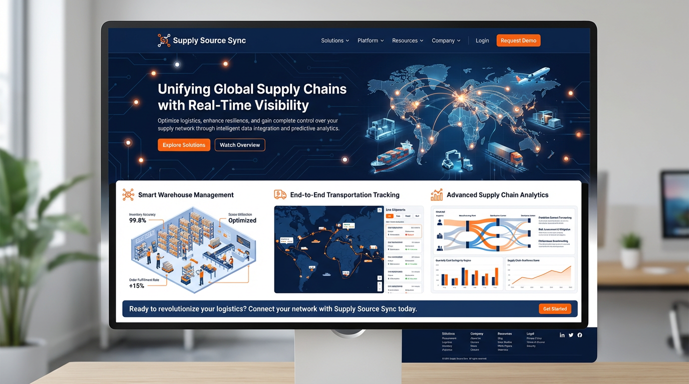 SupplySourceSync.com website screenshot