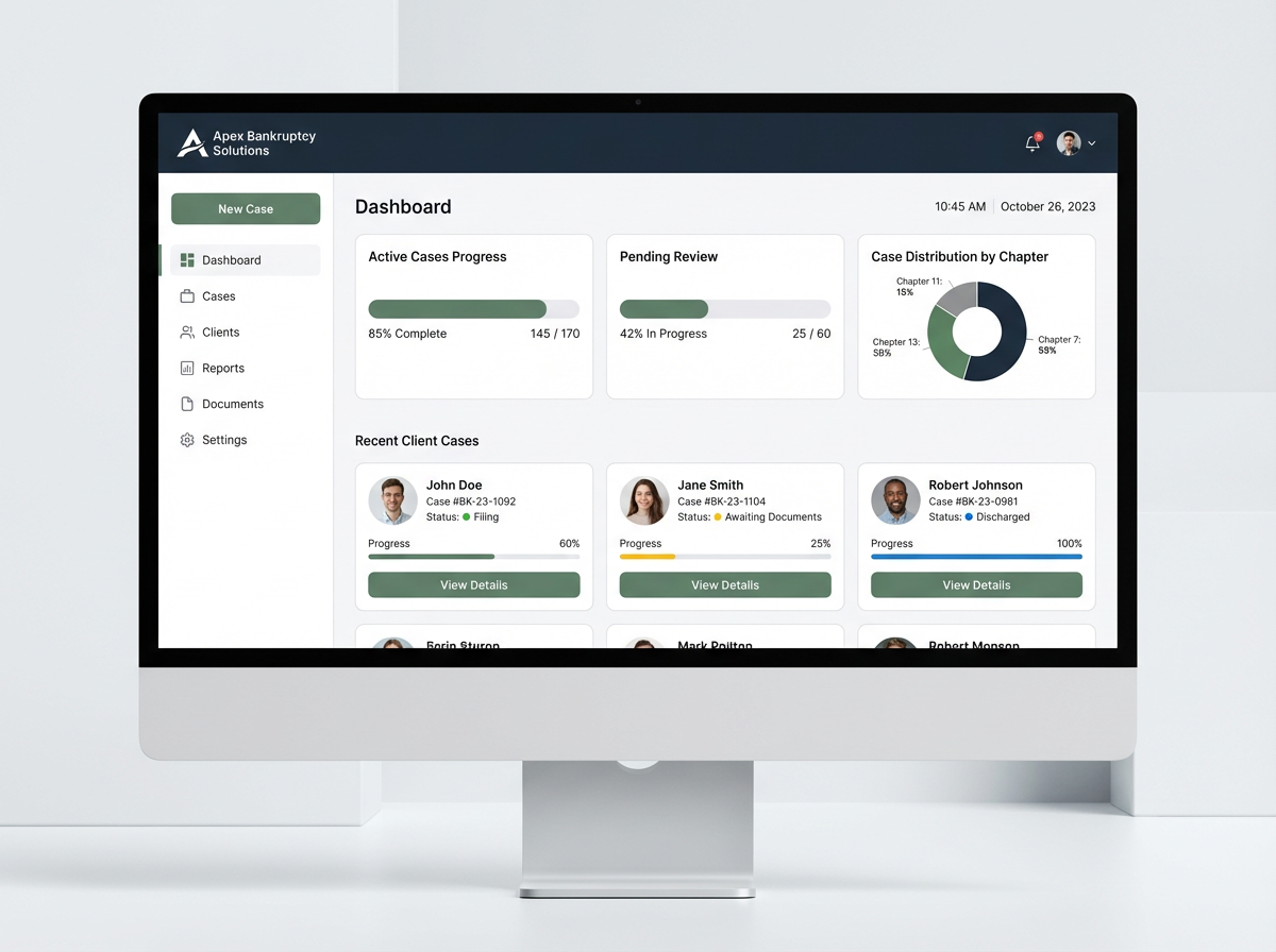 ForwardWell case management dashboard