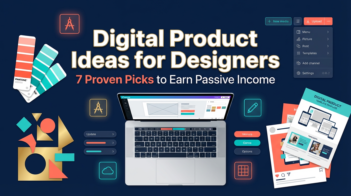 Digital Product Ideas for Designers: 7 Proven Picks