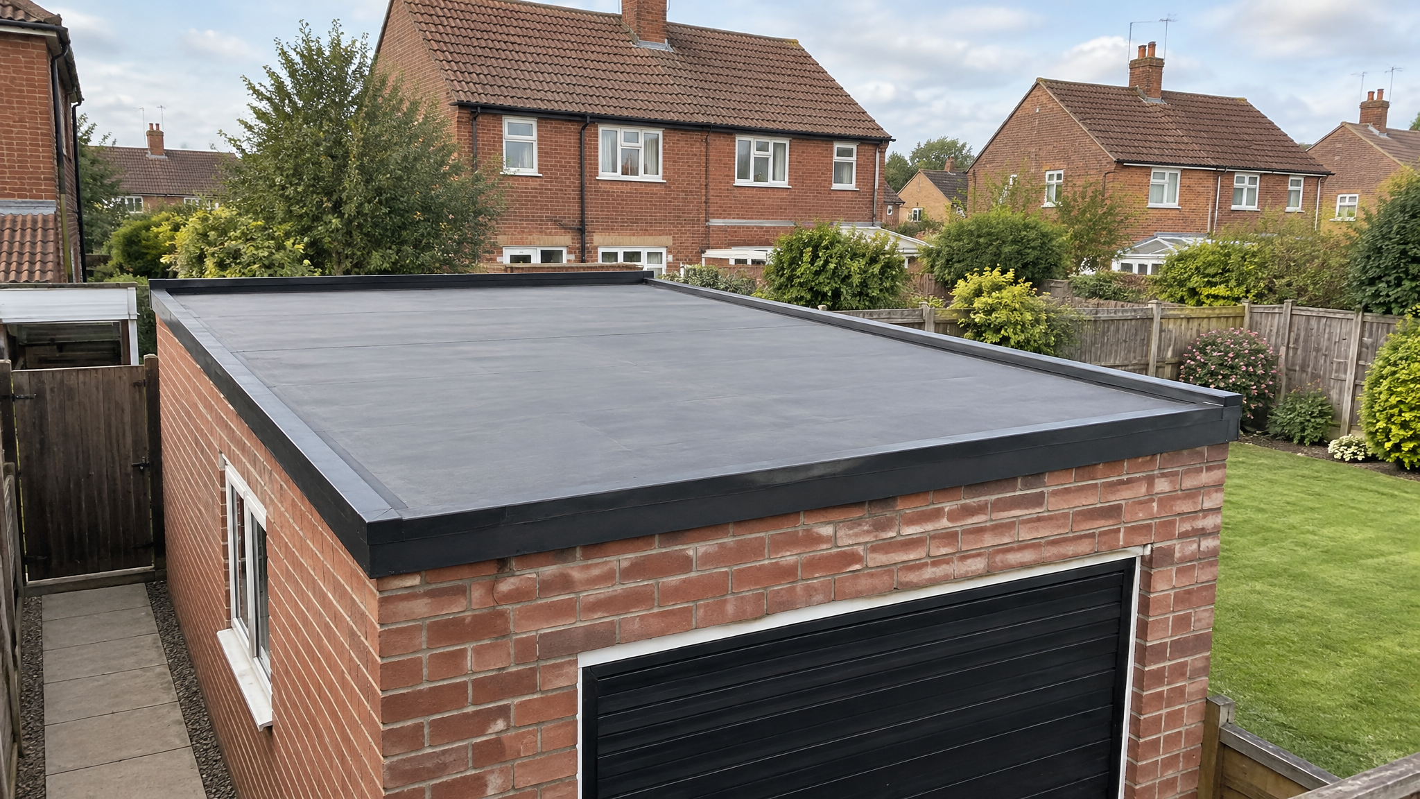 Flat Roofing work example 2