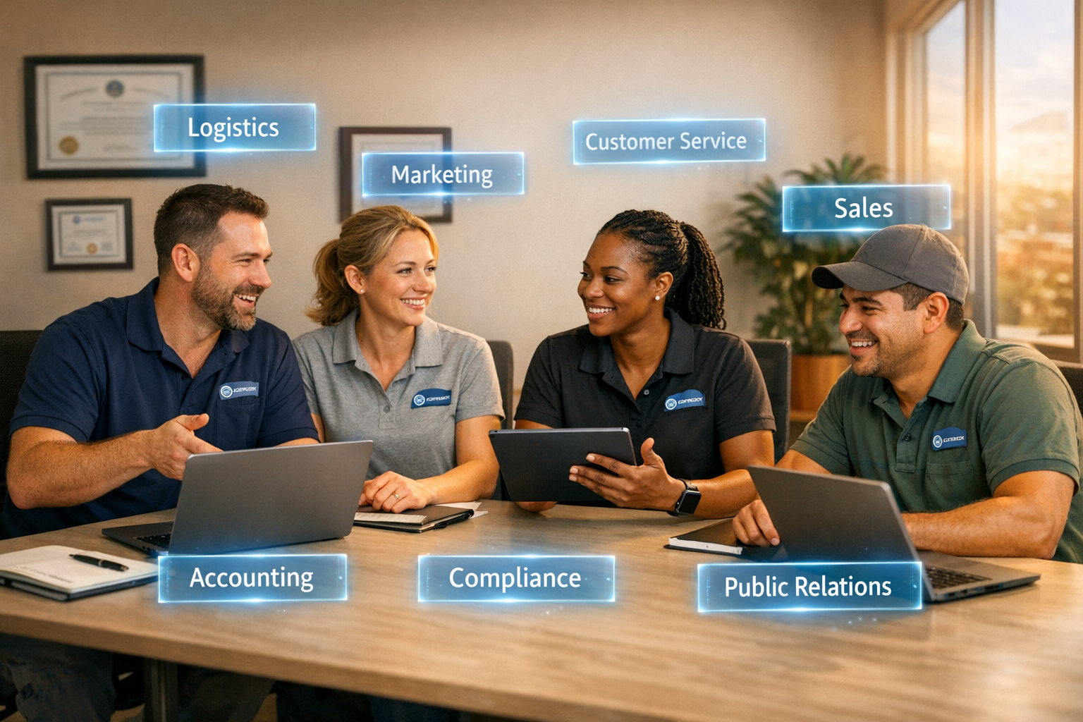 AI Command Center - Small Business Collaboration