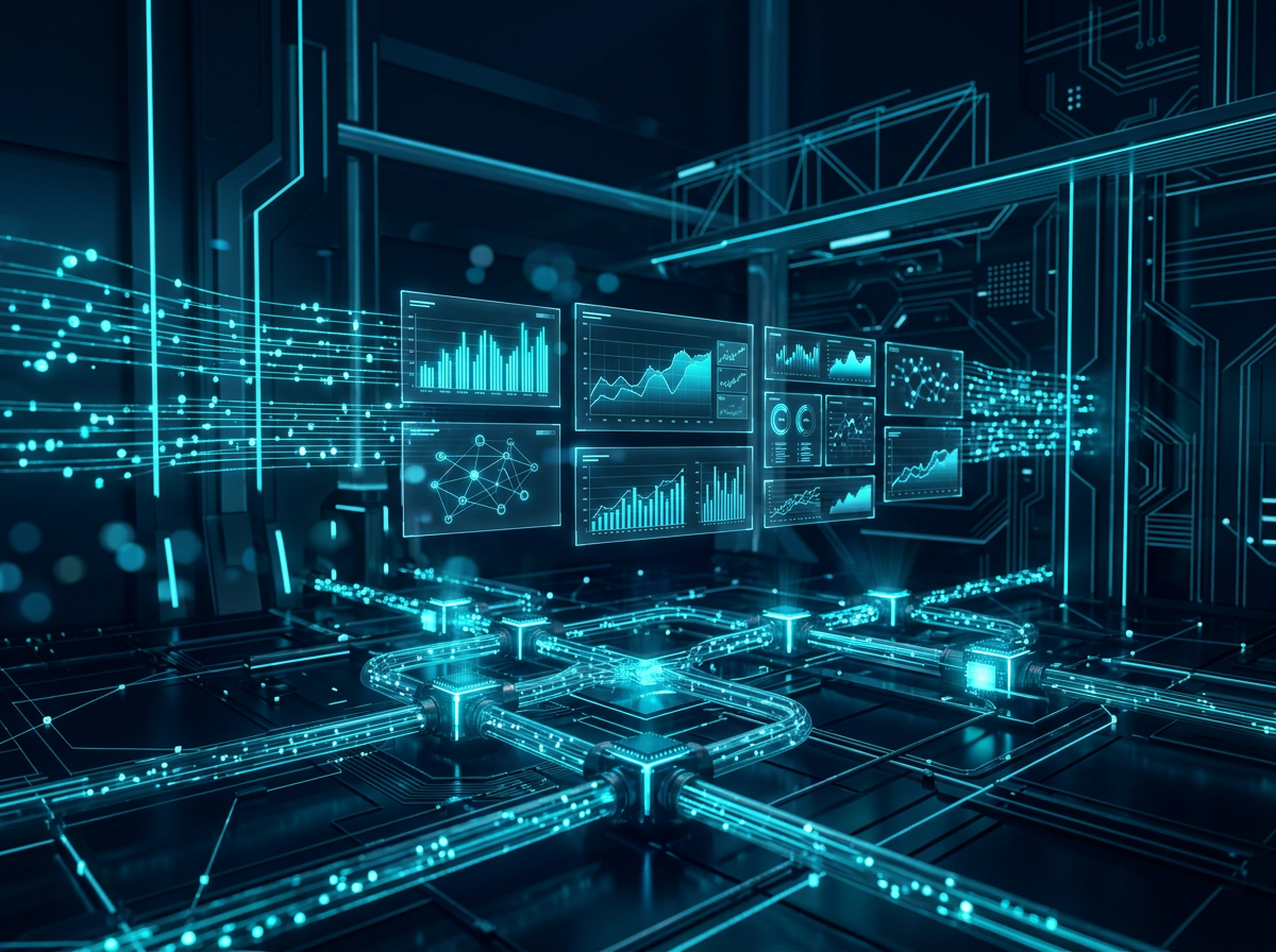Visualización de pipelines de datos y tableros analíticos empresariales