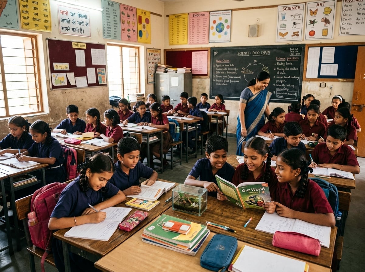 Students in classroom