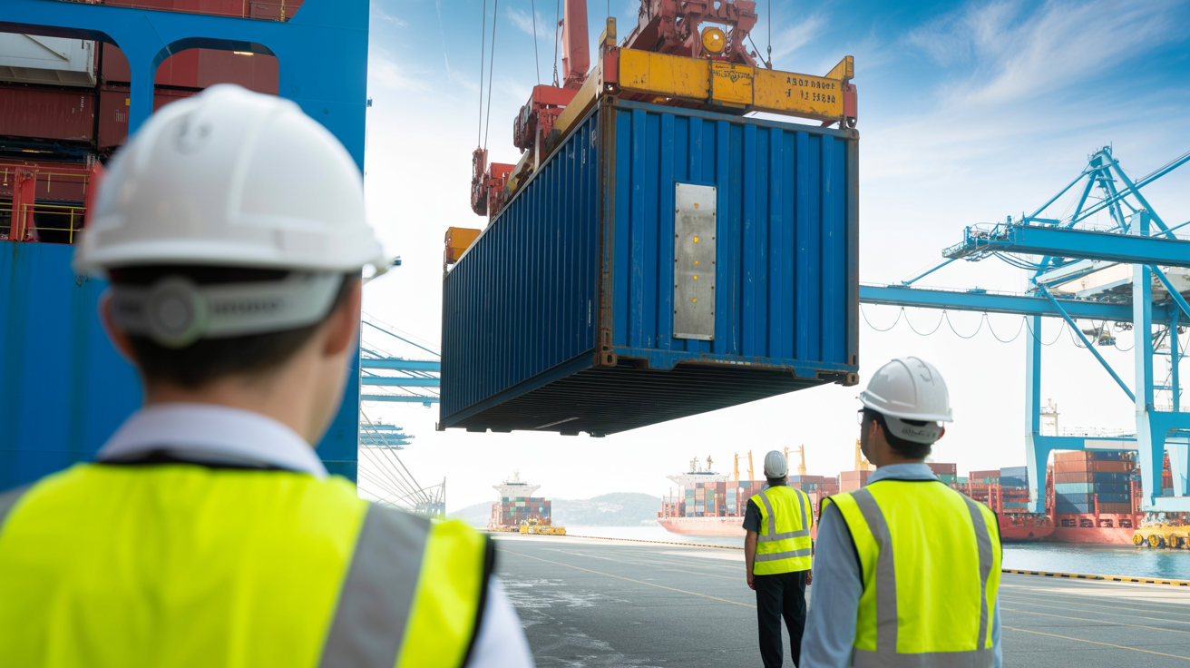 Sea Containers in action