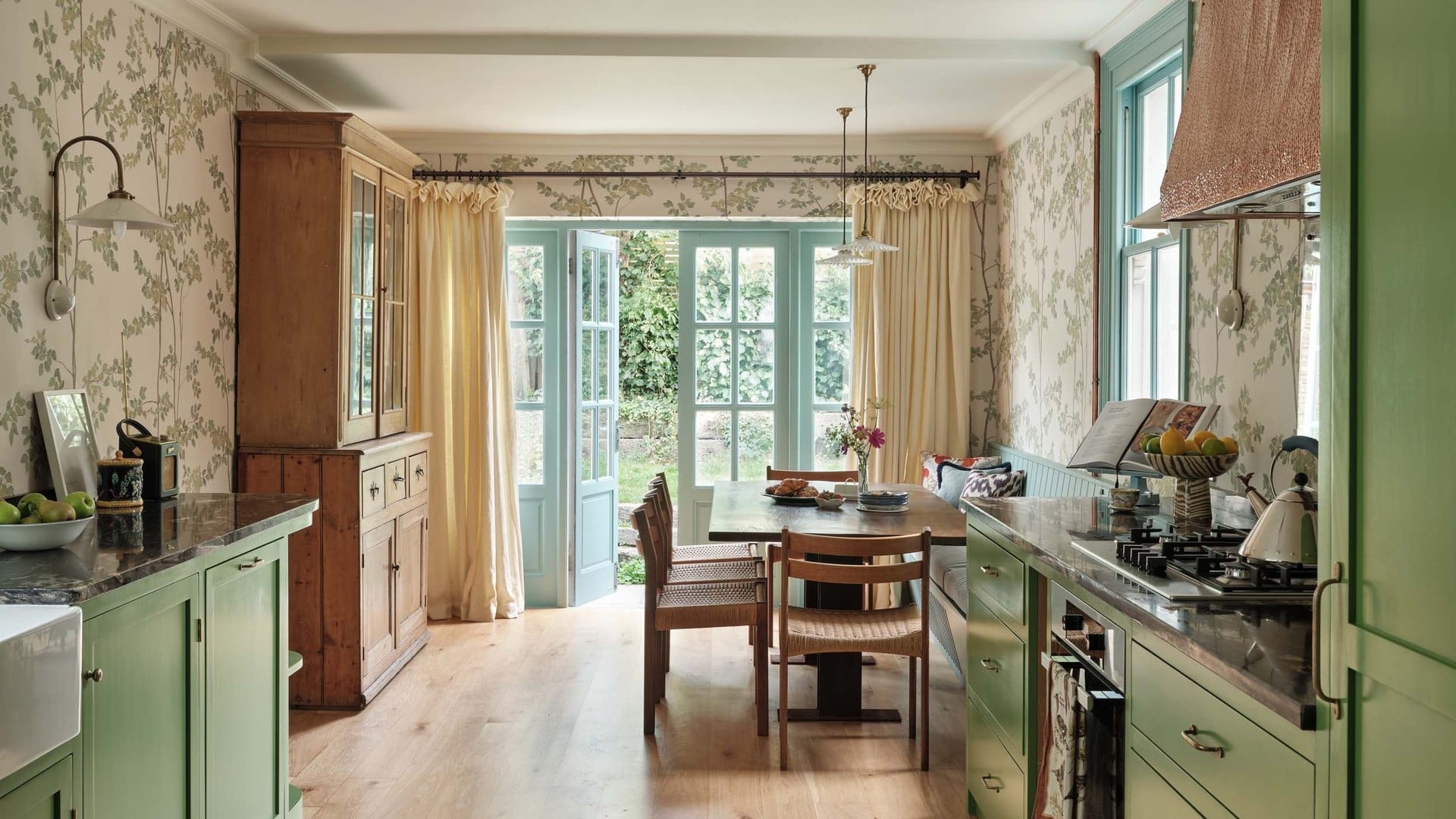Modern kitchen extension with natural light