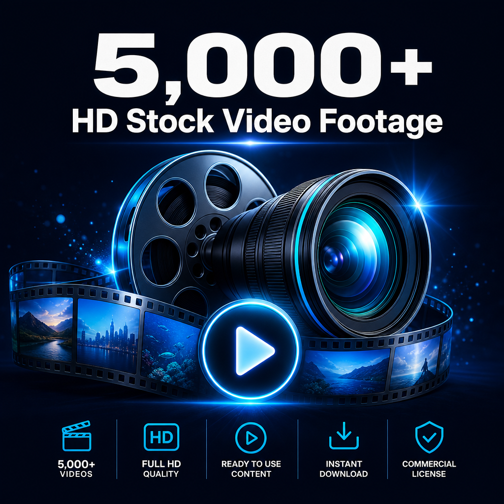 5,000+ HD Stock Video Footage Bundles
