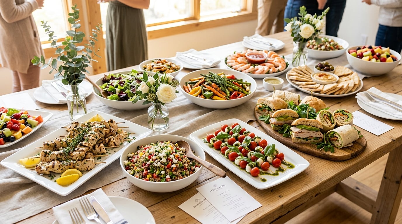 Exquisite Speisen von Koschinski Catering