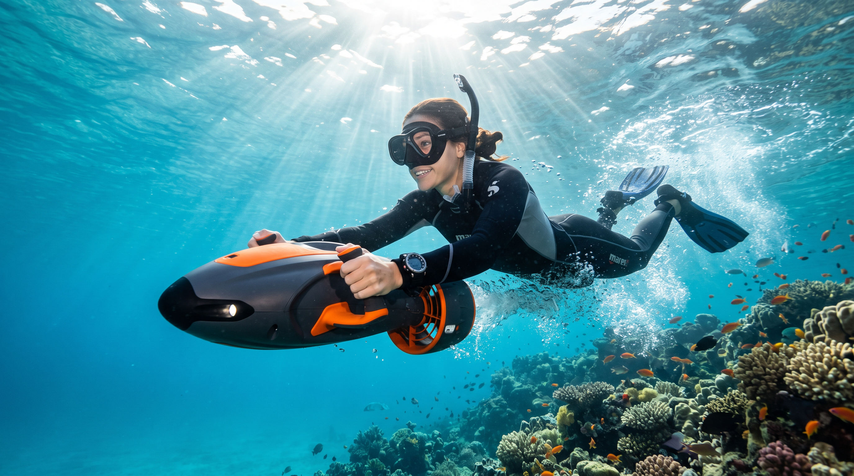 Deniz scooter — su altında kullanılan elektrikli itici araç