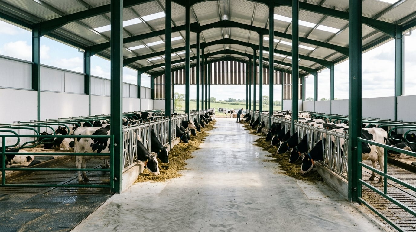 Cattle Shed Cleaning & Coating