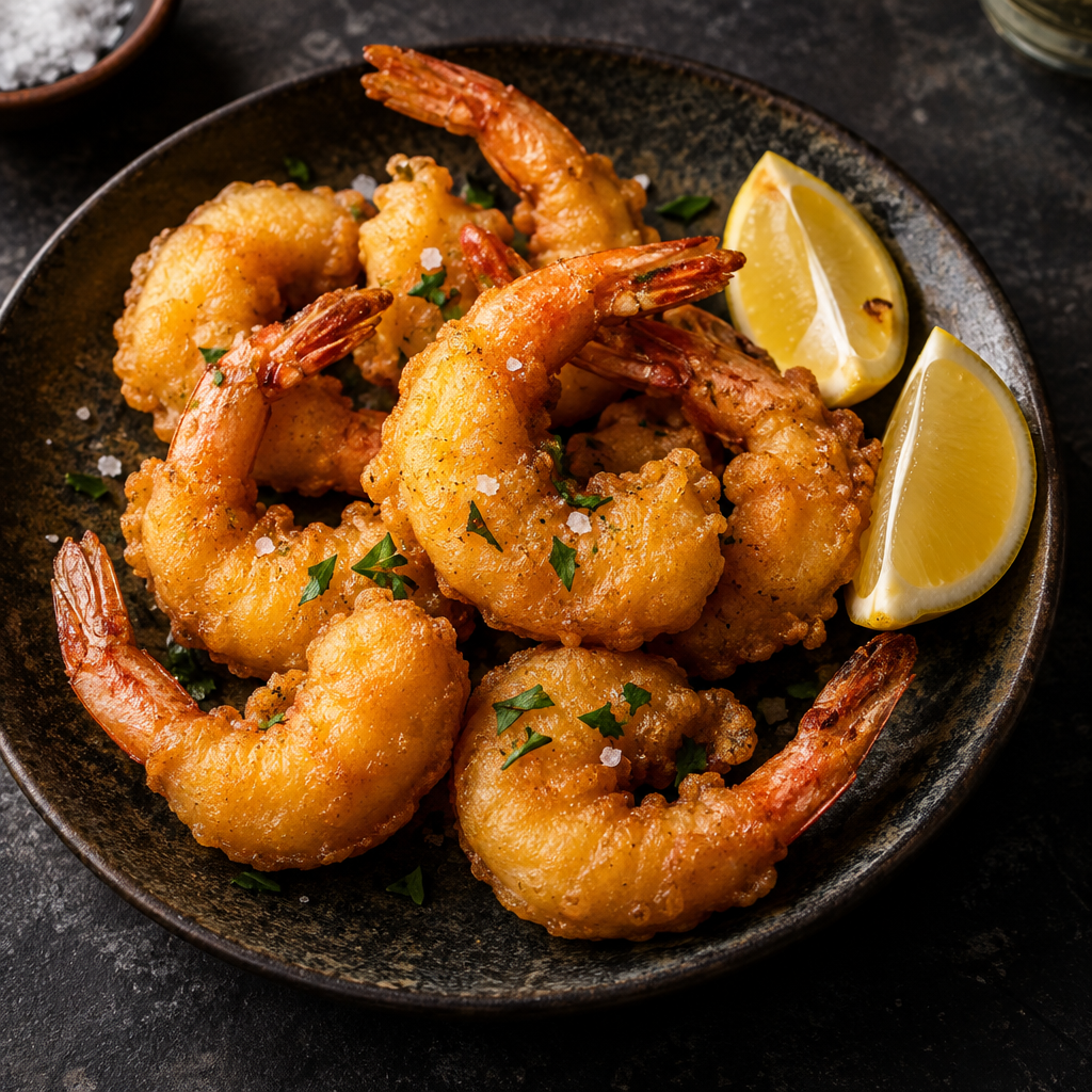 GAMBAS A LA GABARDINA