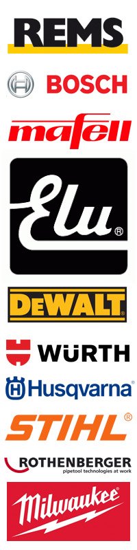 Werkzeugmarken - Bosch, DeWalt, Würth und mehr