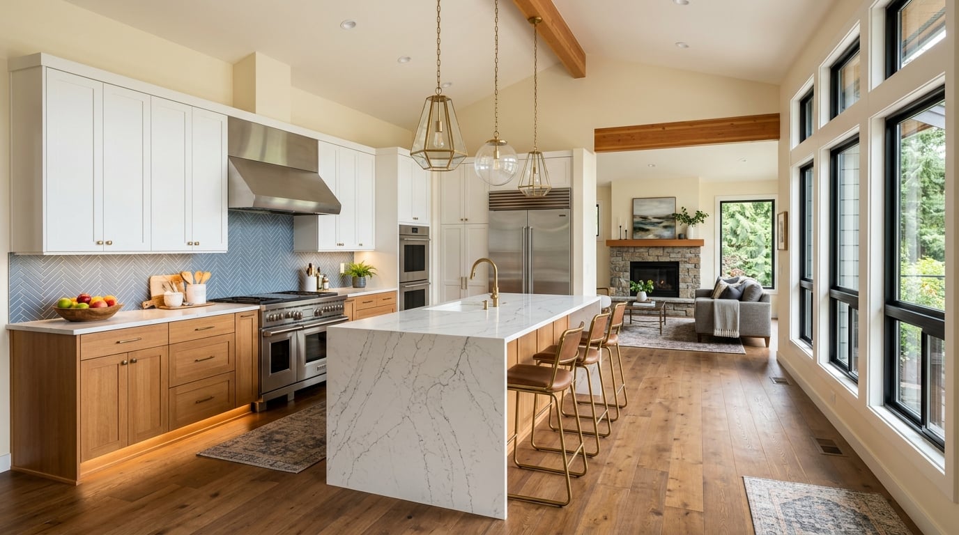 West Linn Modern Kitchen