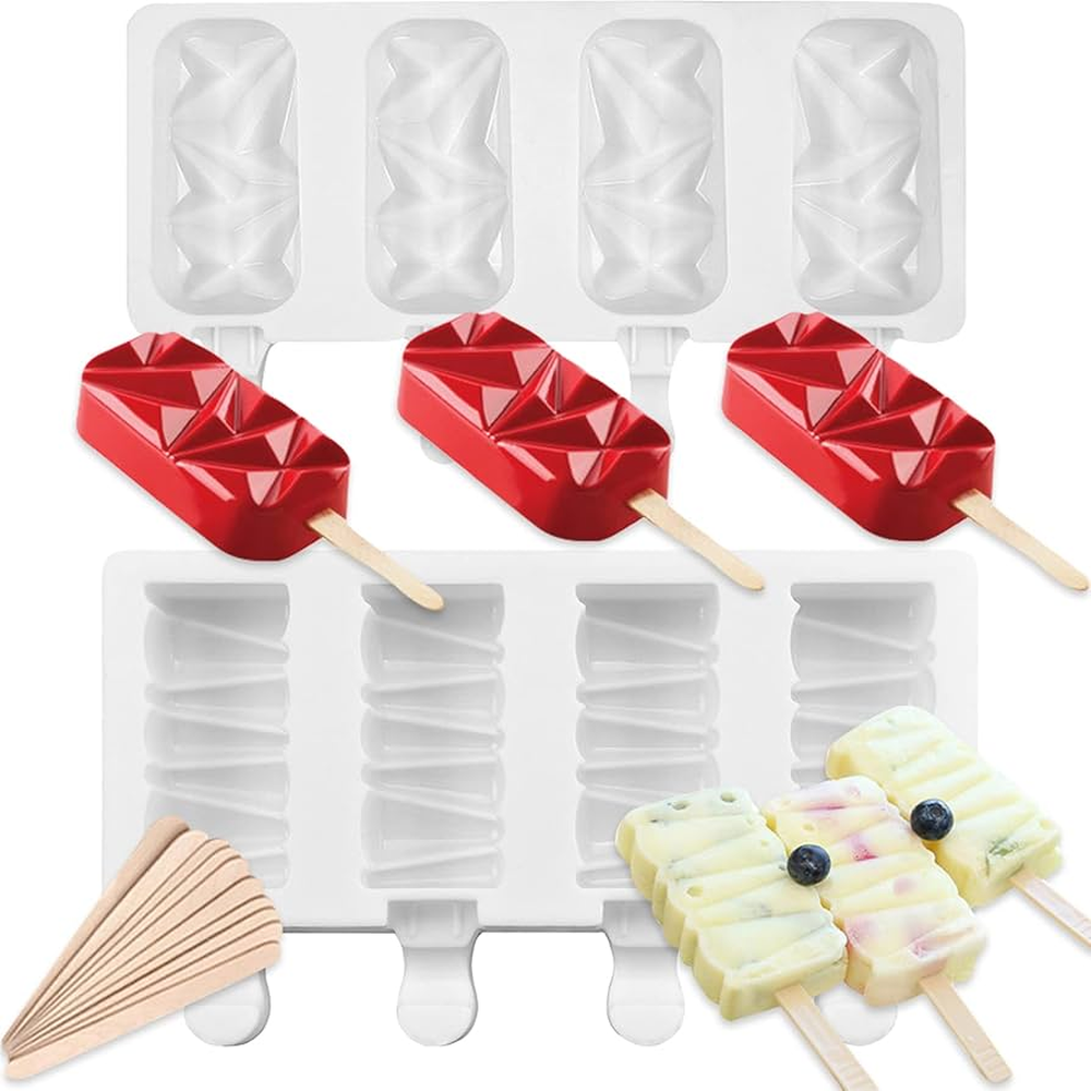 Silicone Ice Cream Popsicle Mold