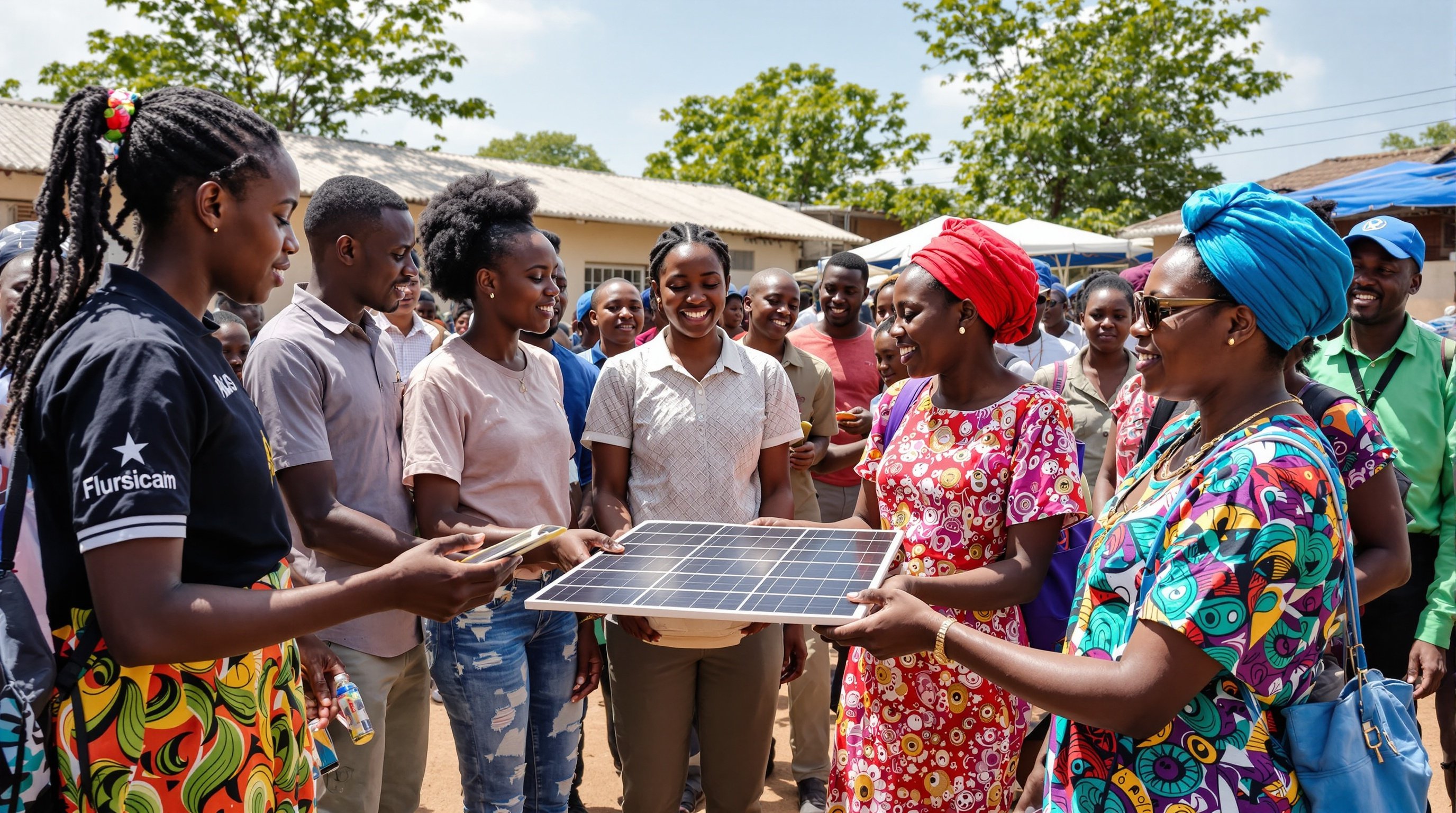 Community celebrating youth innovation