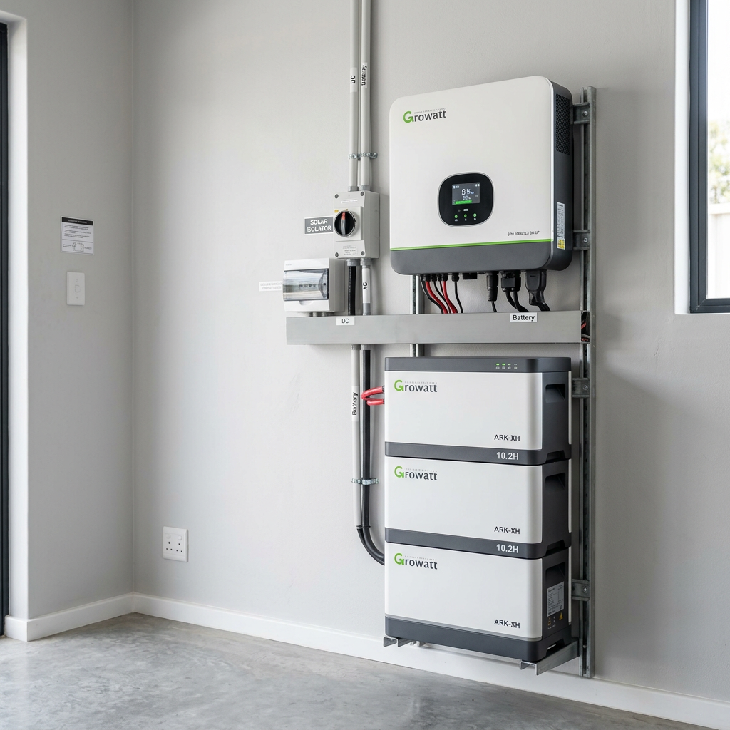 Growatt Growatt celovita solarna elektrarna z baterijo (2,3–4 kWp) – nakup v Sloveniji