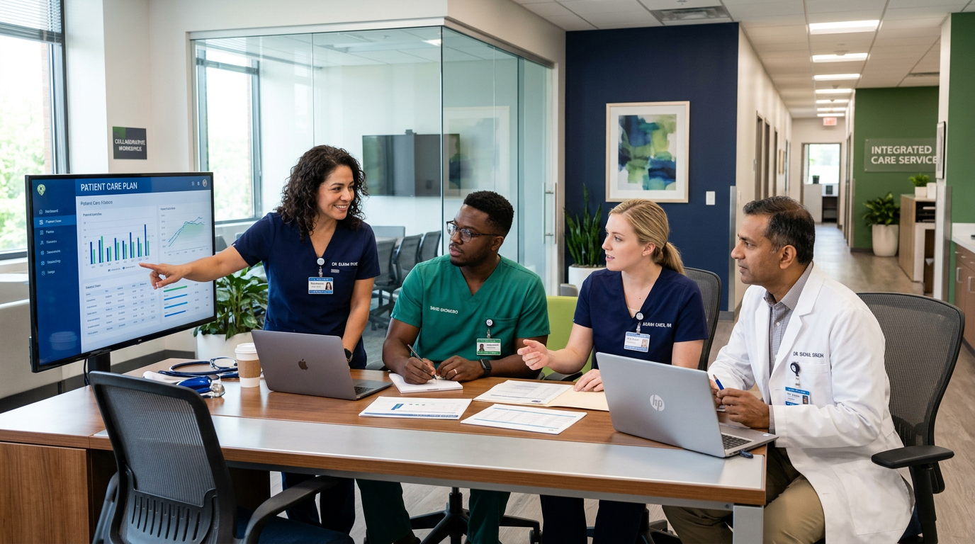 Integrated care team collaboration
