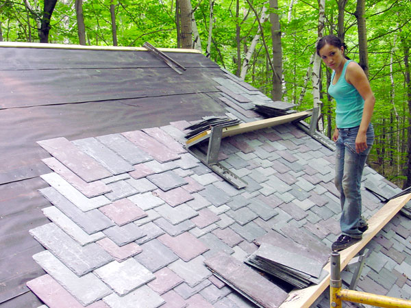 Tile and slate roofing
