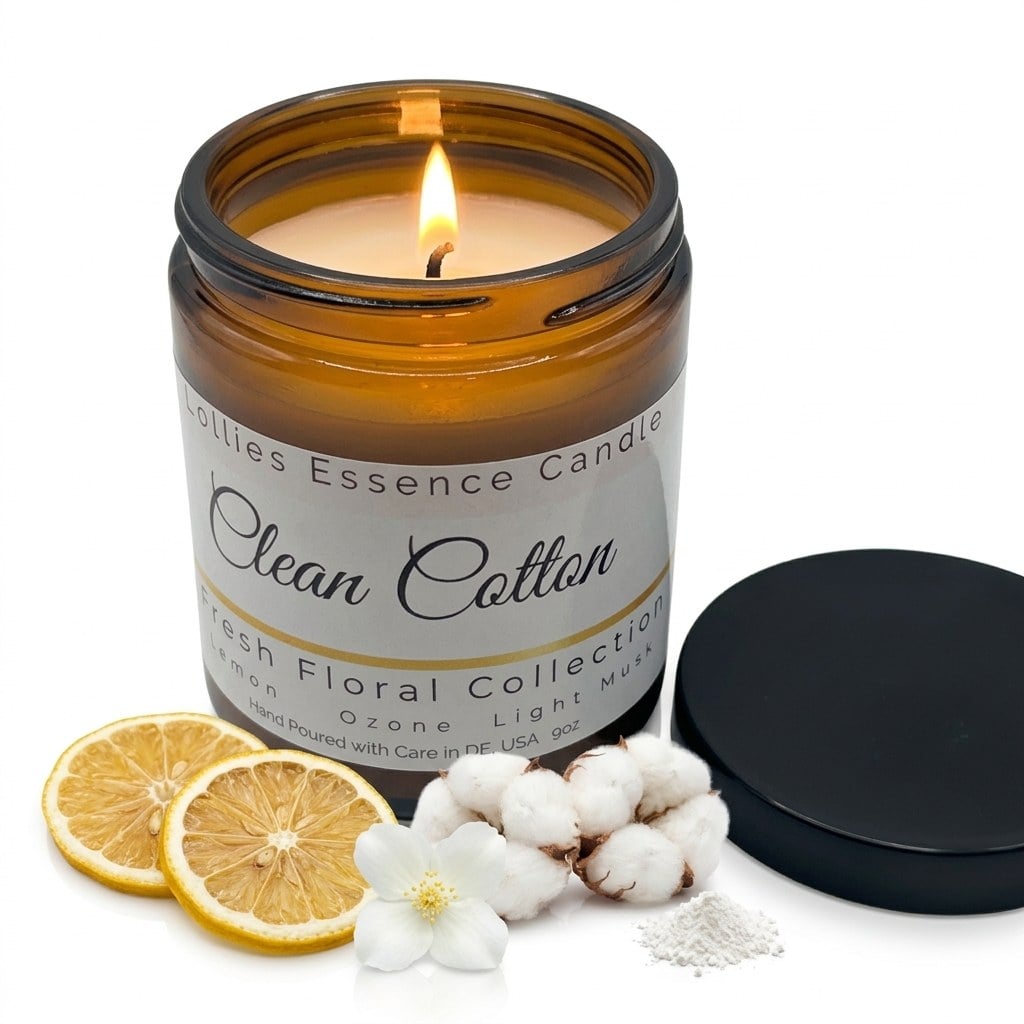 Clean Cotton Candle thumbnail 2