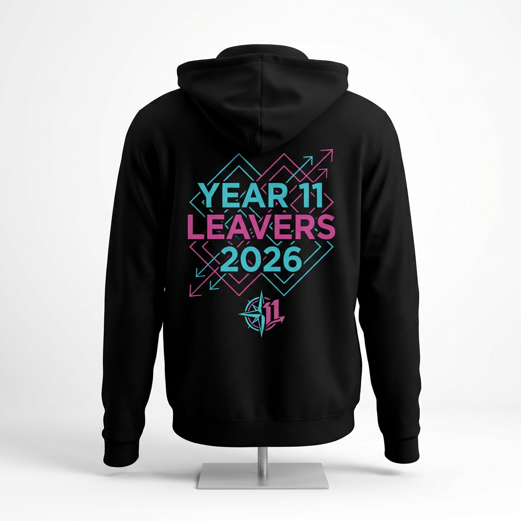 Senior leavers design for Year 11