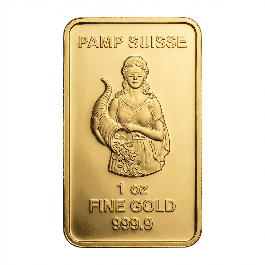 PAMP Suisse 1 Troy Ounce Fortuna Gold Bar