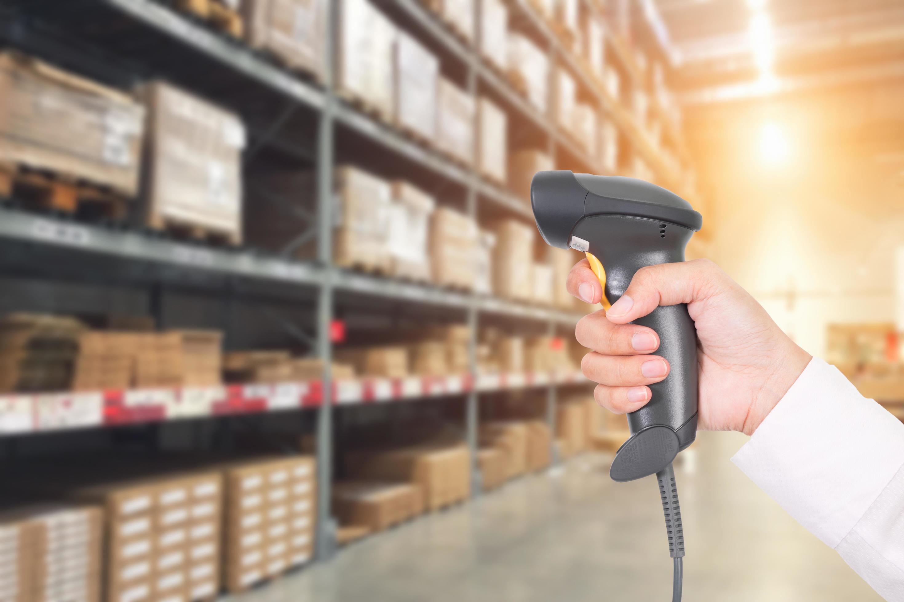 Warehouse operations background