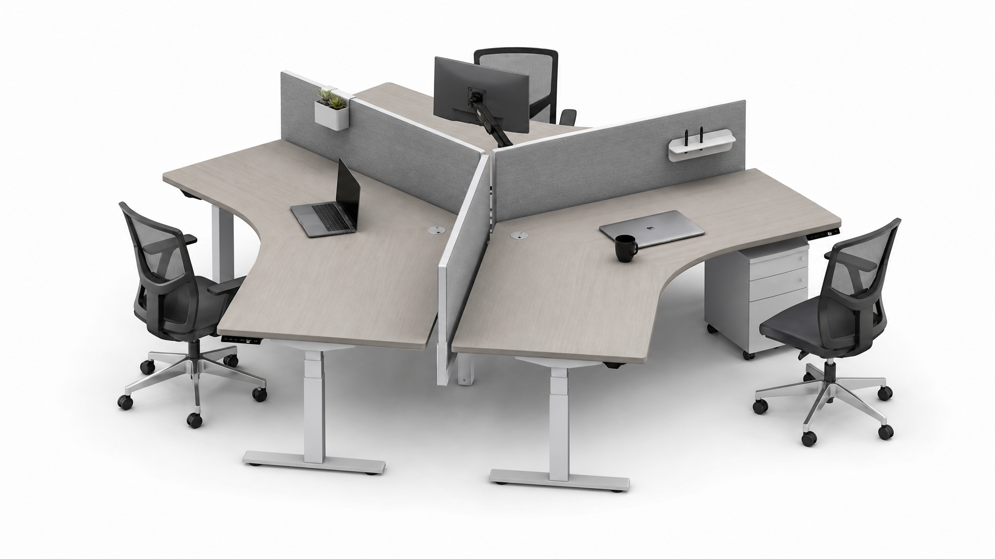 Optima Plus Height Adjustable 120° Pod