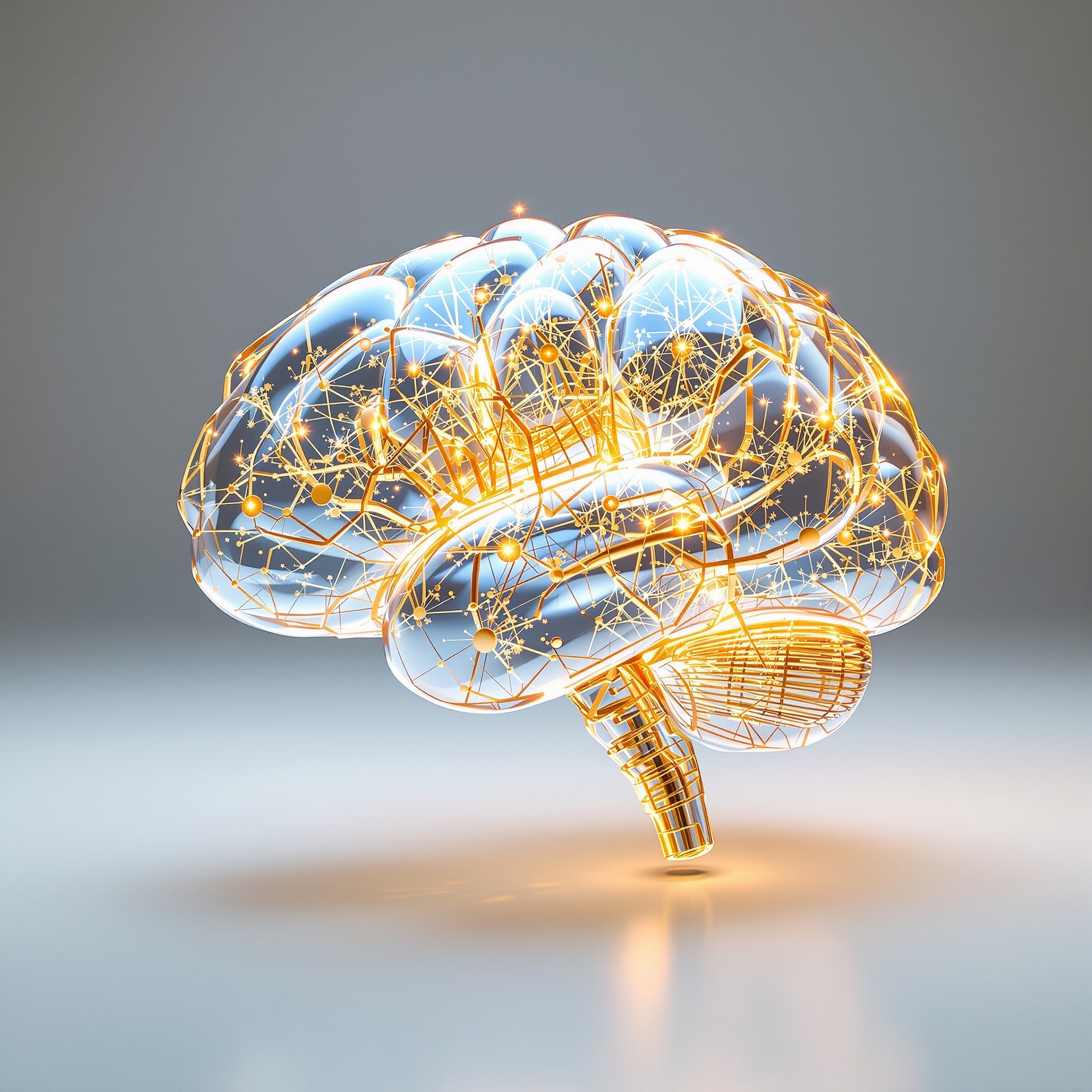 AI neural network with golden connections