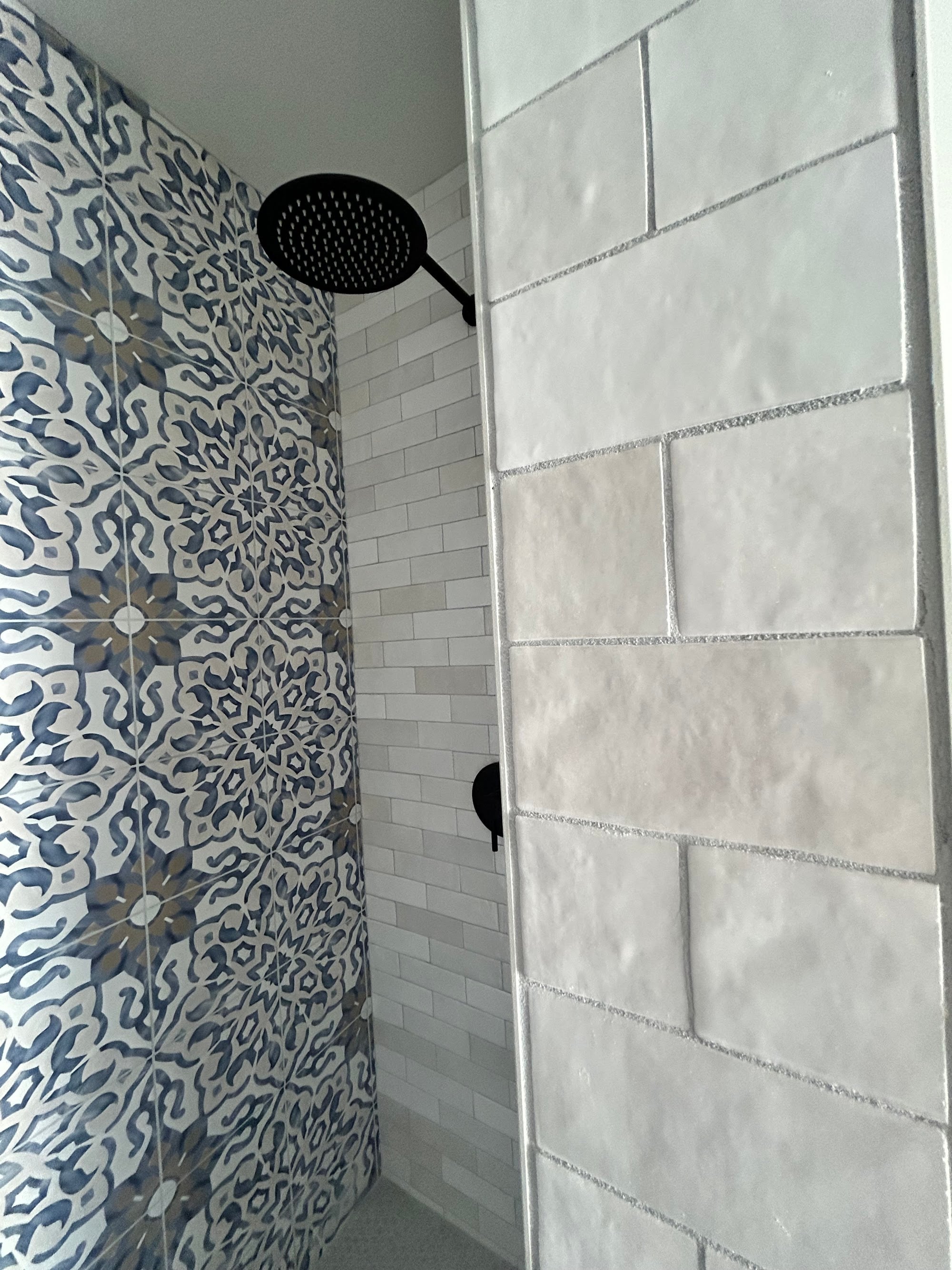 Beautiful custom tile installation by Captain Red Beard in Redding CA - call for your free estimate