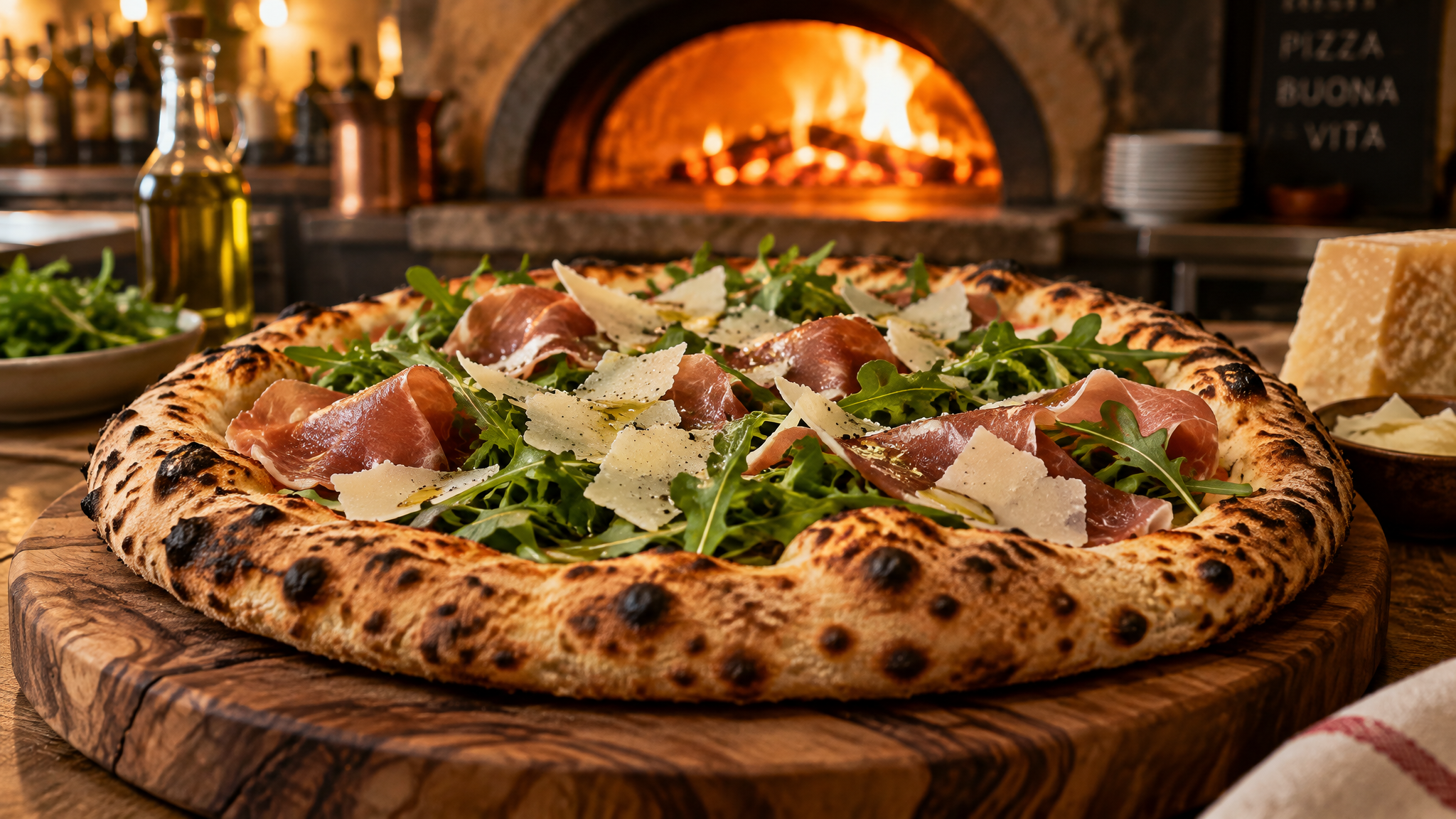 Wood-Fired Pizza
