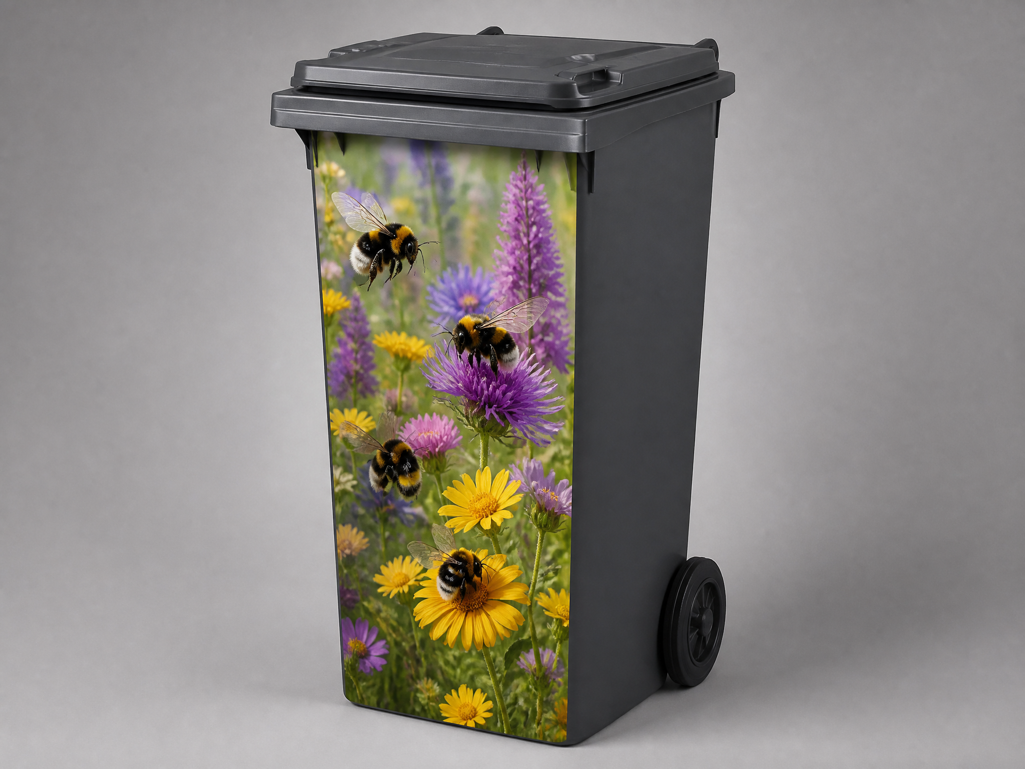 Bumblebee Meadow Front Panel