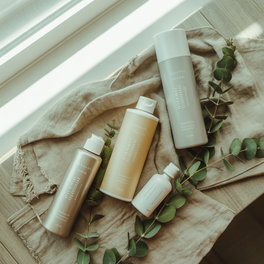 RUBÍ Haircare collection - shampoo, conditioner and treatments